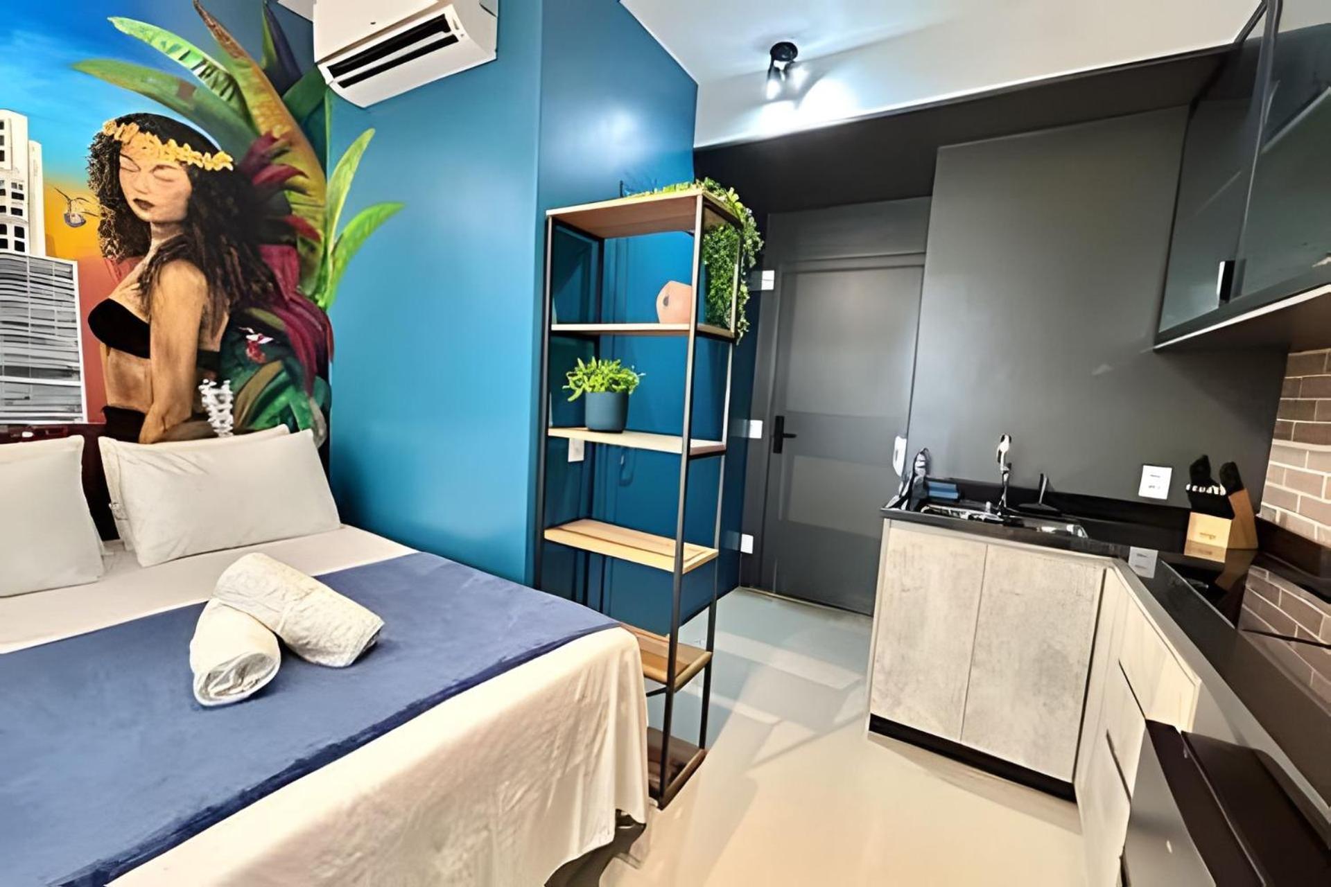 Studio/Moderno/200 M Allianz/Piscina/Wifi/Vaga Σάο Πάολο Εξωτερικό φωτογραφία